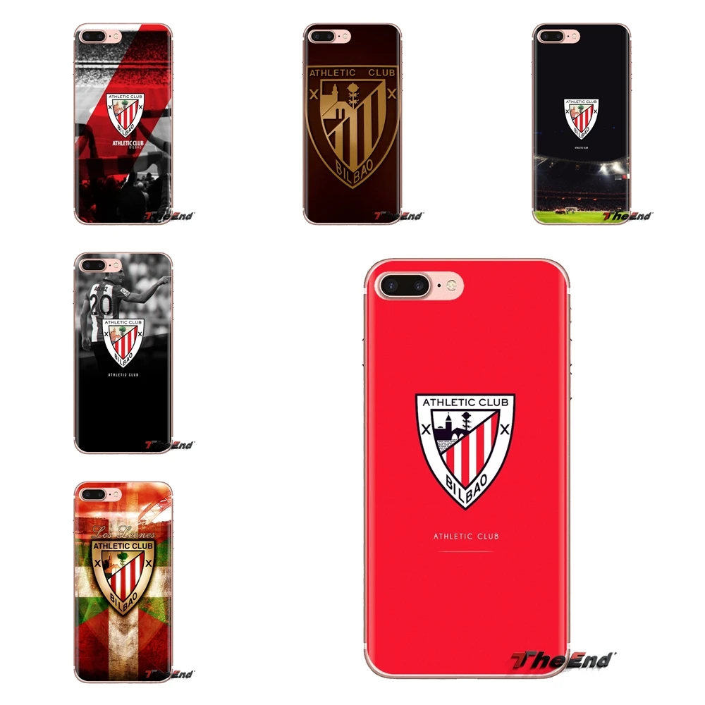 Мягкий ТПУ чехол для телефона спортивный клуб Bilbao FC Логотип huawei G7 G8 P7 P8 P9 P10 P20 P30 Lite