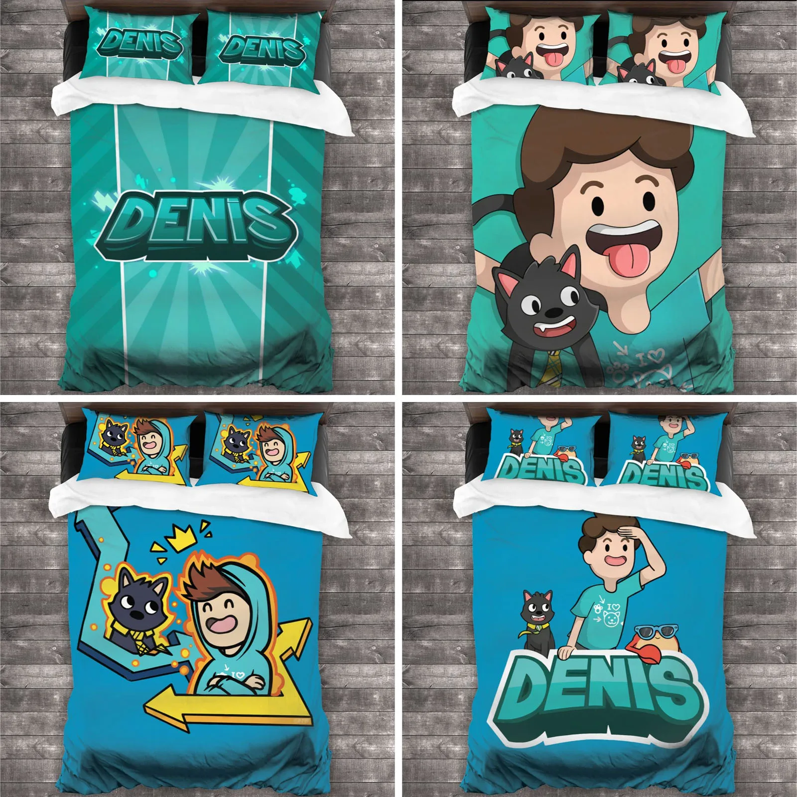 

Denis Daily's Life All Season Twin Bedding Set 3 Piece Comforter Set Bed