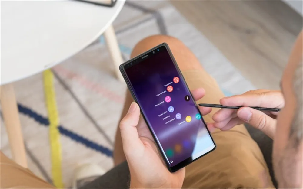 Разблокированный samsung Galaxy Note8 N950U snapdragon835 NFC две задние камеры Восьмиядерный 6,3 дюймов 6 Гб ram 64 Гб rom