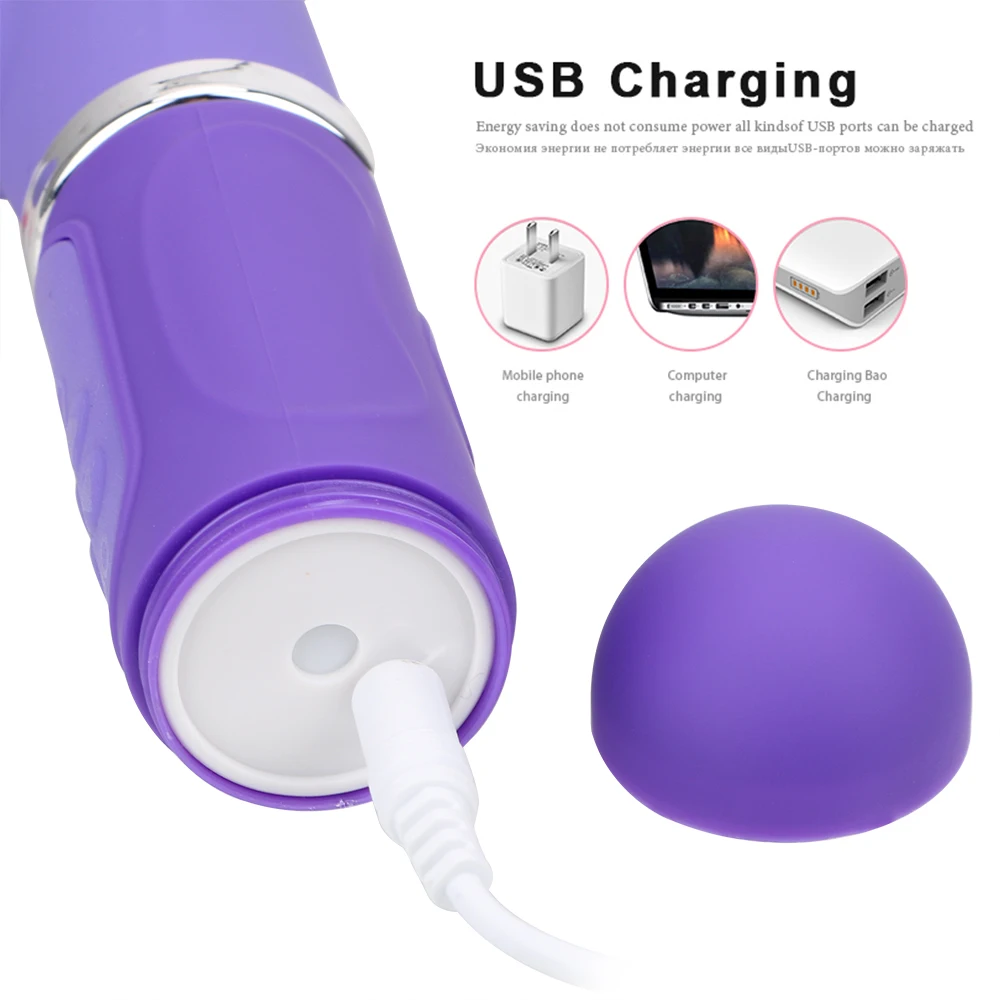 Фаллоимитатор OLO телескопический вибратор с вращением на 360 градусов для массажа