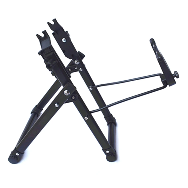 

Bike Tire Truing Stand Foldable Home Mechanic Truing Stand Professional Bicycle Rim Maintenance Tool