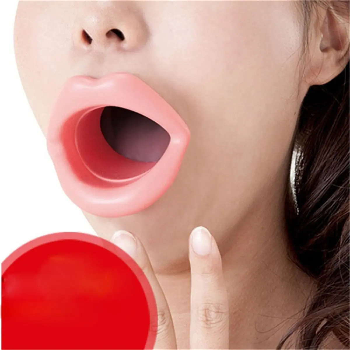 

Silicone Face Slimmer Face Shaper Doulble Chin Wrinkle Removal Mouth Massager Exerciser Mouthpiece Face Care Tools