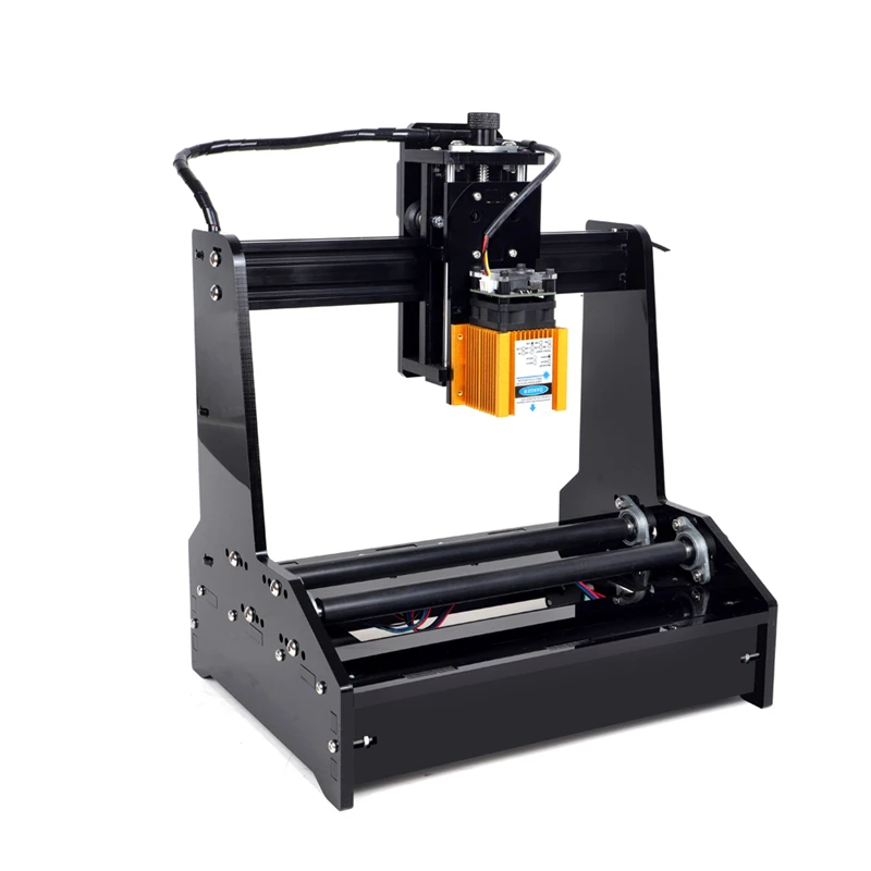 

15W 3D Metal Steel Aluminum Laser Marking Machine CNC Laser Engraver Rotary Axis Engraving Area 100mm*200mm