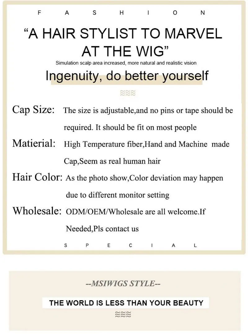 Msiwigs-peruca de cabelo sintético Borgonha curto com