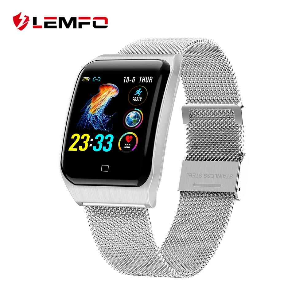 LEMFO F9 Смарт часы кровяное давление монитор сердечного ритма водонепроницаемый IP68