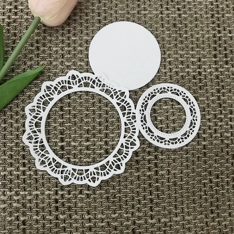 L-Sunday Crafts Die Cuts Lace Border Metal Cutting Dies Stencils ScrapbookIing Paper Card Making Craft Deocr DIY | Дом и сад