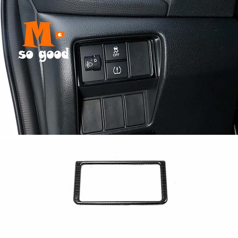 

Регулировочная крышка переключателя для автомобильных фар Honda 2017, 2018, 2019, 2020, из нержавеющей стали