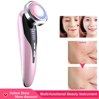 rf face beauty instrument red blue light skin rejuvenation women deep cleaning tool ems lifting tighten wrinkles beauty devices
