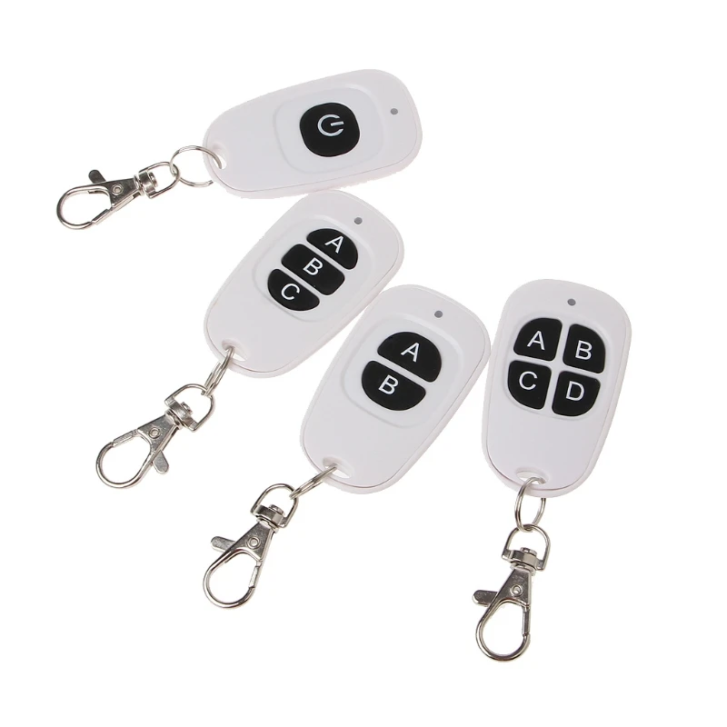 

1CH 2CH 3CH 4CH RF Wireless Remote Control 1-4 Button Transmitter 433 MHz EV1527 G2AC