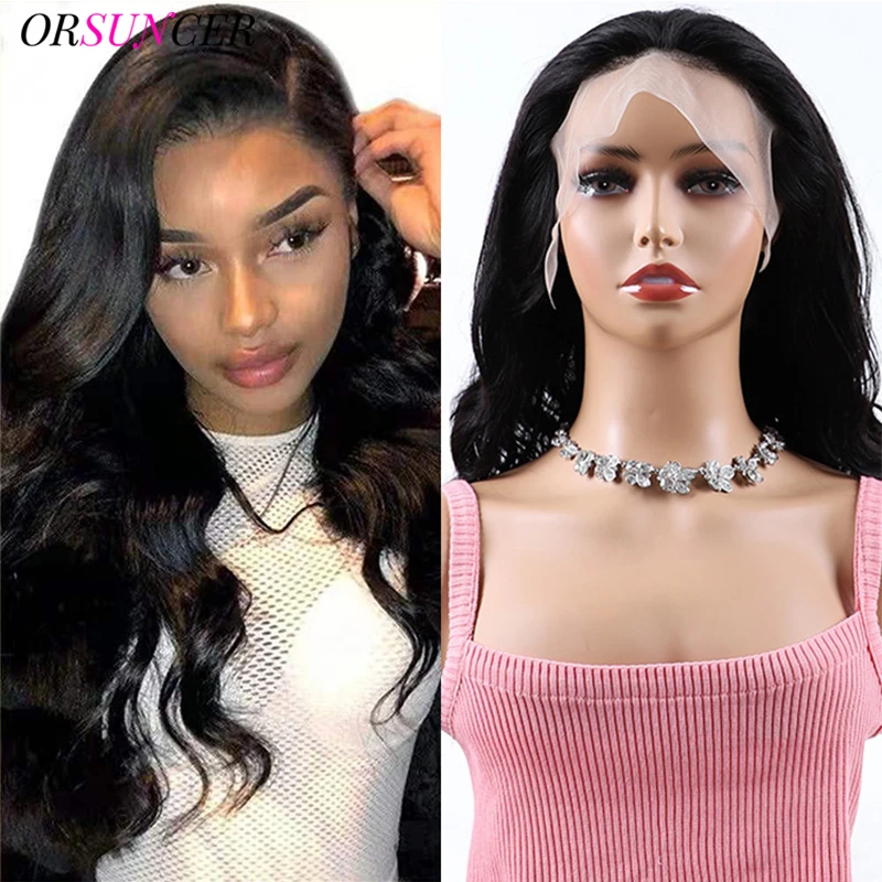 

Transparent Lace Front Human Hair Wigs Brazilian Body Wave Human Hair Wig For Women 13x4 Body Wave Lace Frontal Human Hair Wigs