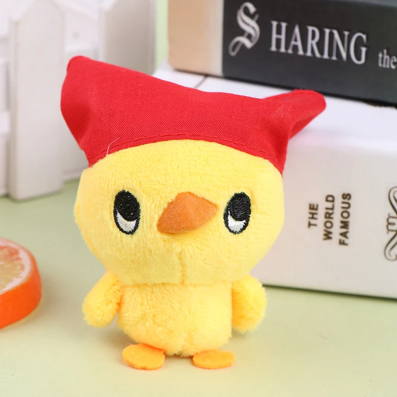 1 шт. 8 см курица мягкая игрушка кукла плюшевый подарок брелок свадебный букет для