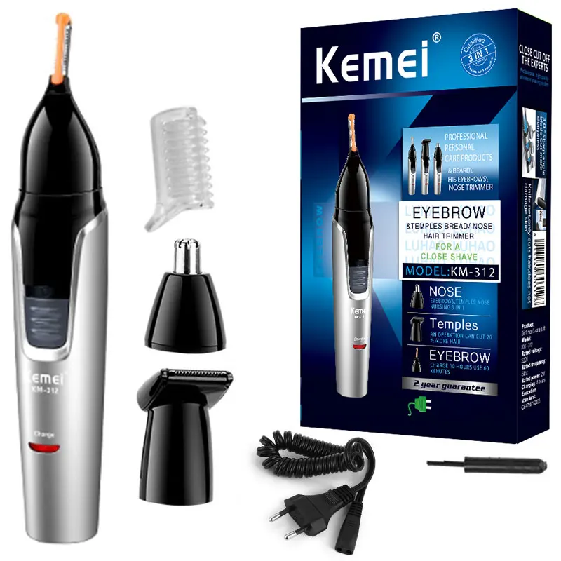 3 в 1 перезаряжаемый триммер для носа и волос |