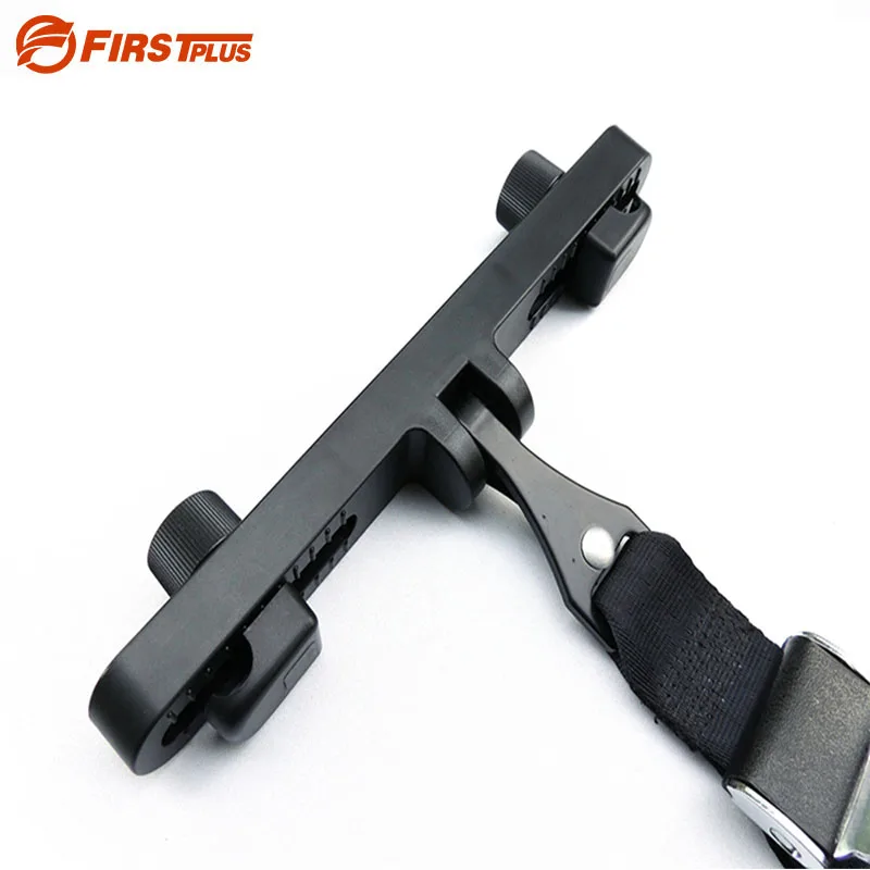 ISOFIX Latch Connector Interfaces Guide Bracket Holder For Car Baby Child Safety Seat Belts Headrest Mount