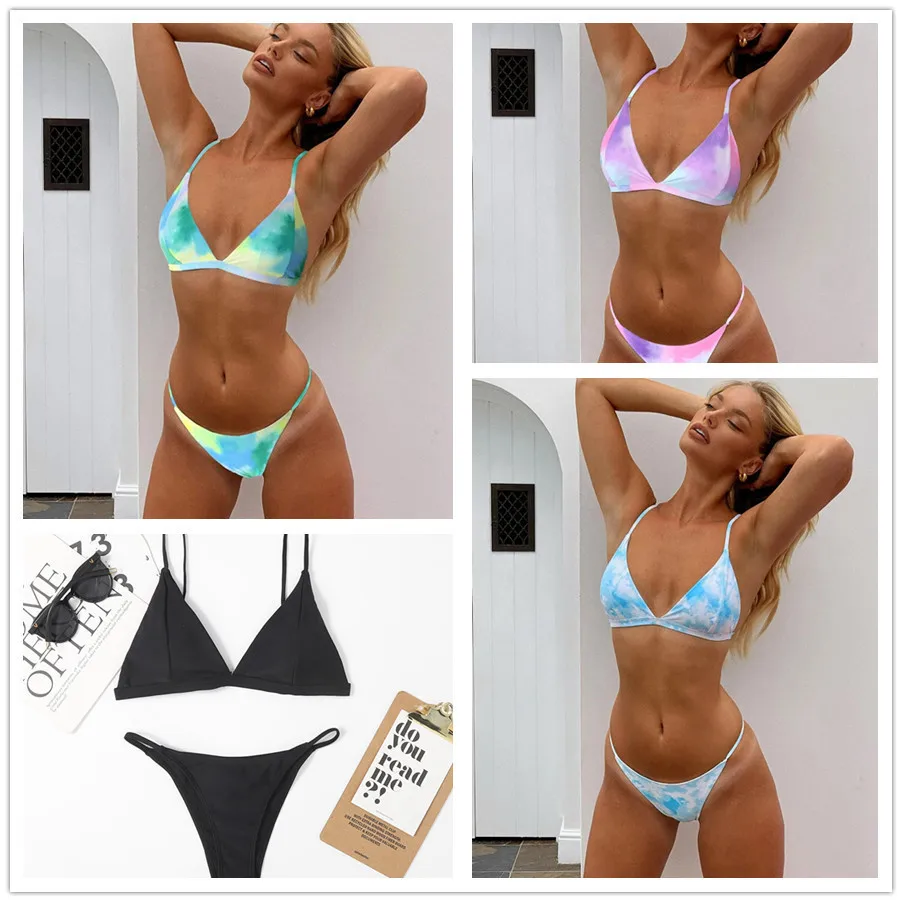 Новые Купальники Bikin женский купальник сексуальный комплект пуш-ап микро бикини