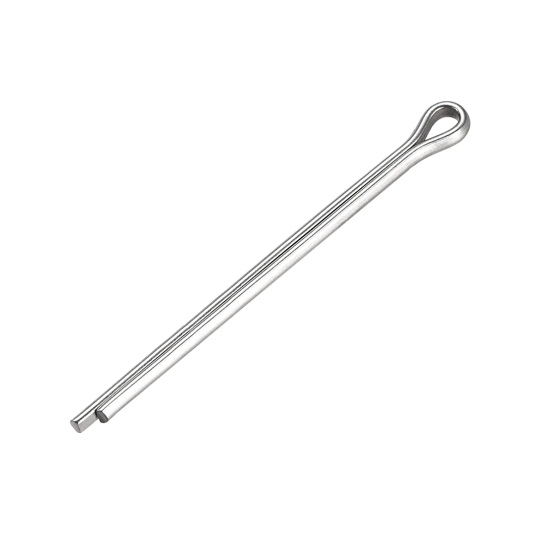 uxcell 15Pcs Split Cotter Pin 4mm x 60mm 304 Stainless Steel 2-Prongs Silver Tone | Обустройство дома