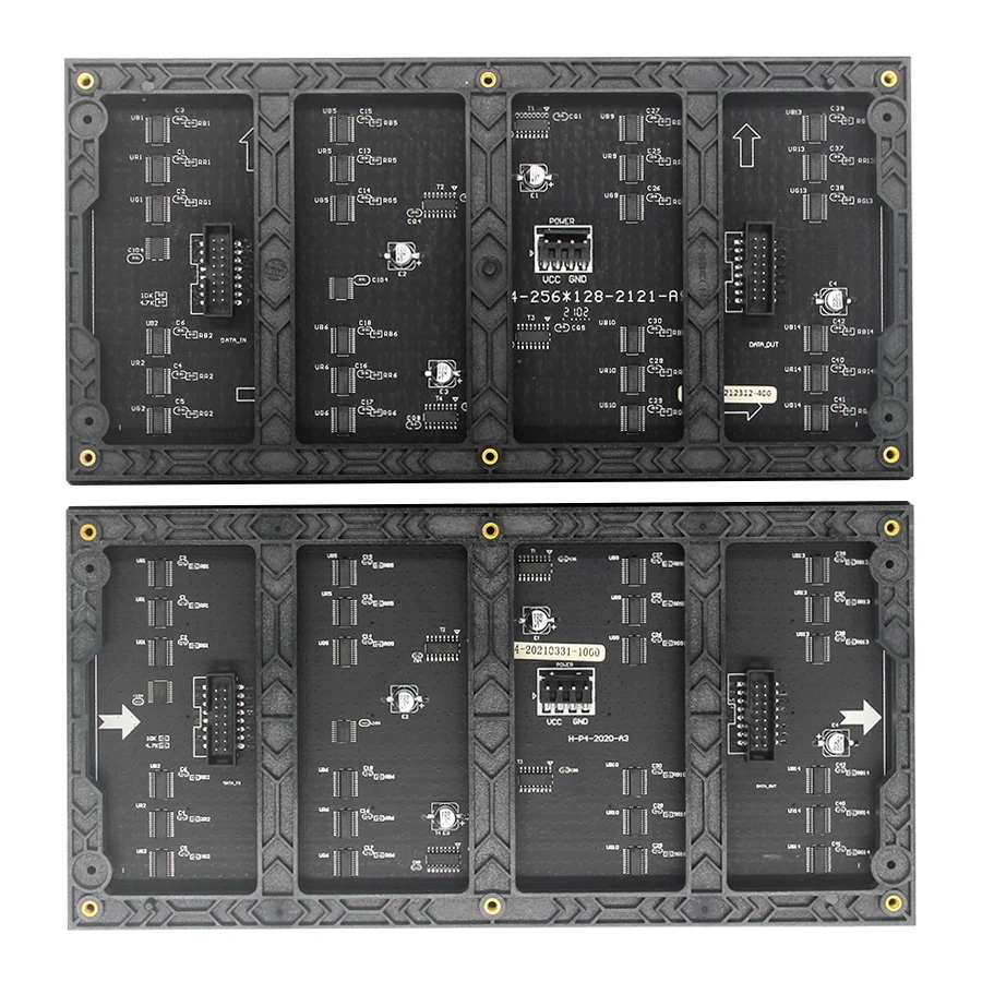 P4 LED screen panel module 256*128mm 64*32 pixels 1/16 Scan Indoor 3in1 SMD RGB Full color P4 LED display panel module