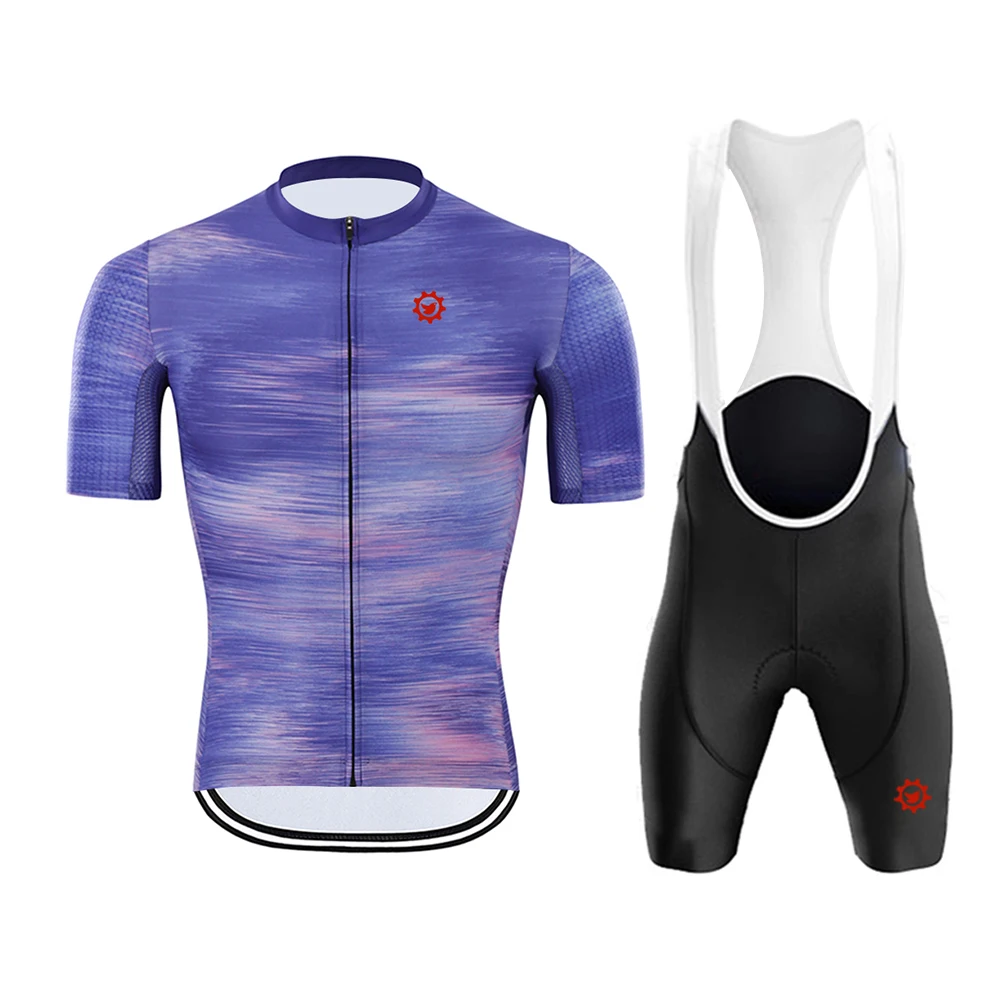 

2020 Summer Short Sleeve Pro Cycling Jersey Men MTB Bicycle Shirt Maillot Ciclismo Racing Sport Road Bike Jersey Sets