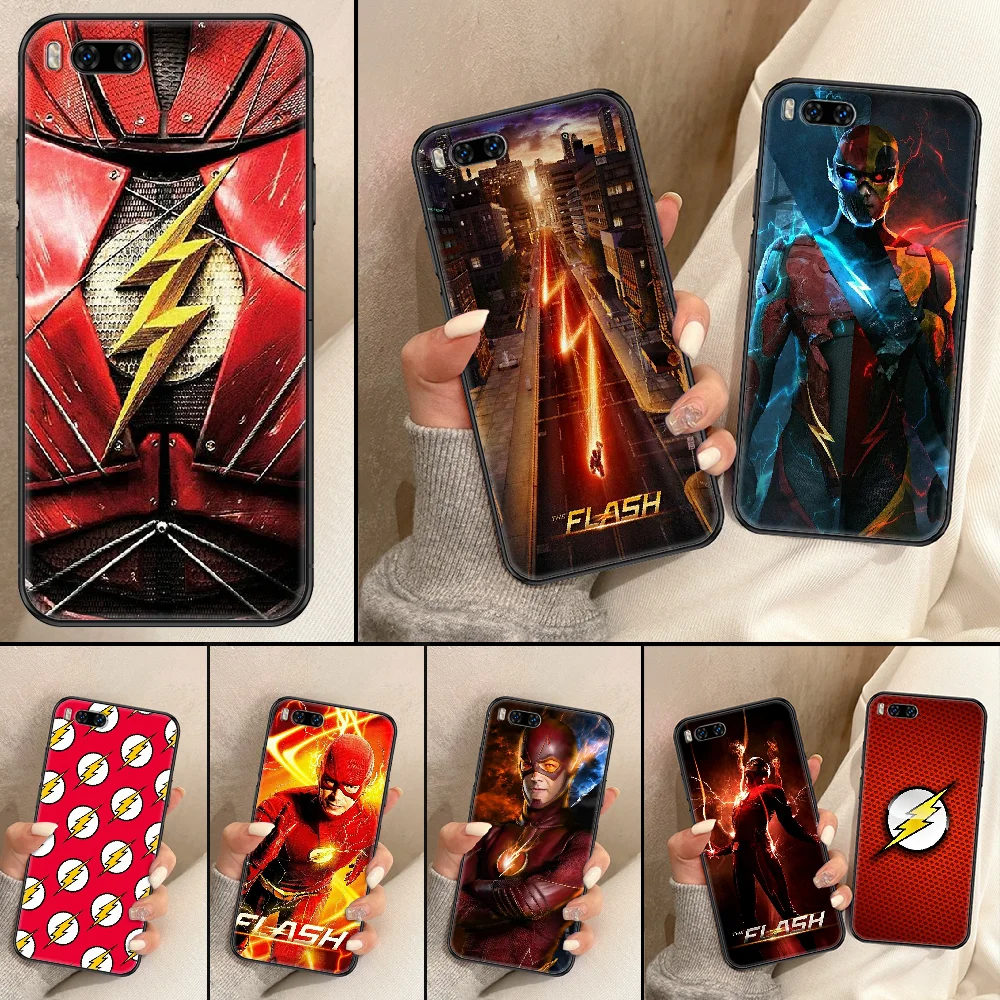 

TV Flashs Phone Case For Xiaomi Mi Note 8 9 10 11 9T 10T A3 Lite Pro Ultra black pretty prime painting hoesjes tpu coque 3D