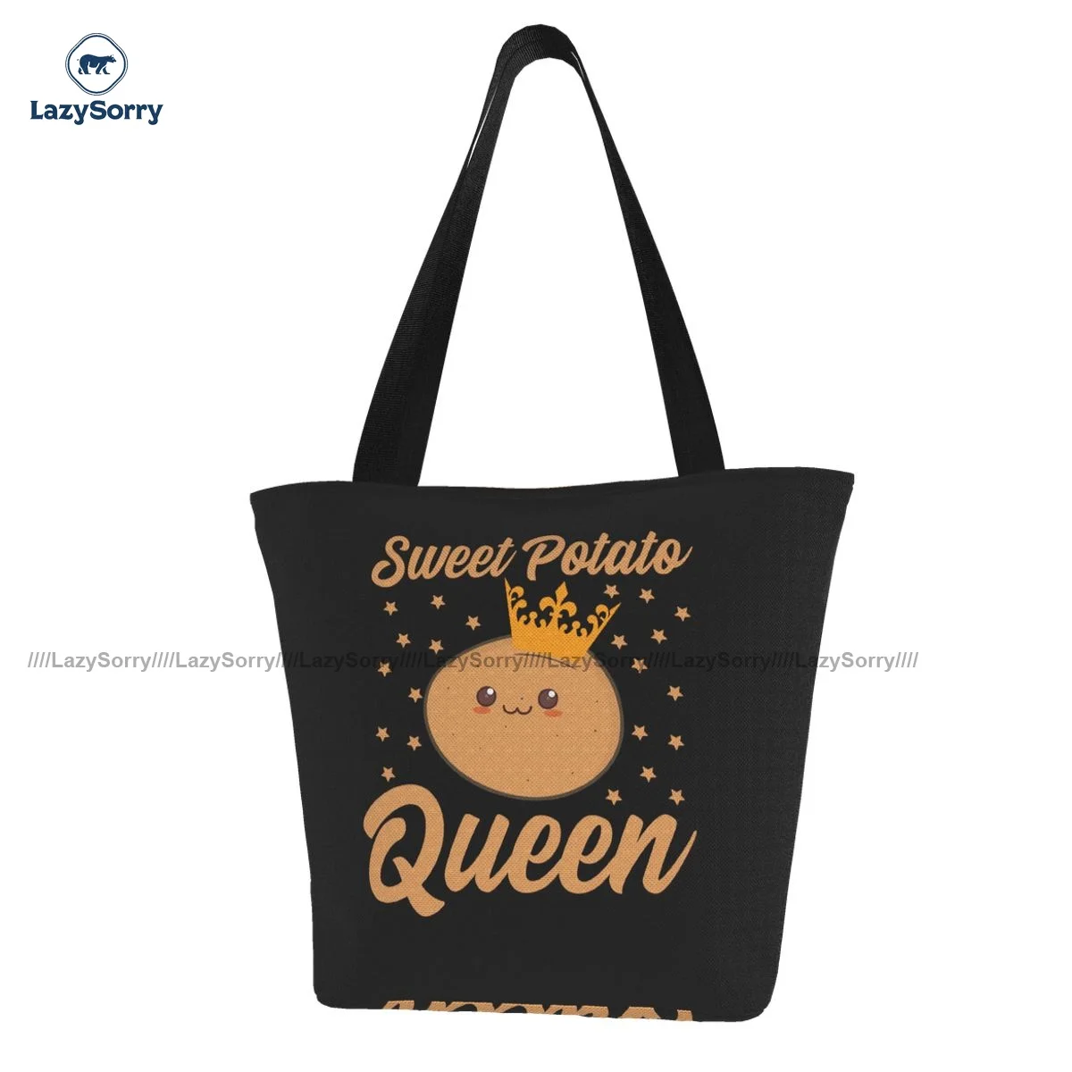 

Sweet Potato Shopping Bag Reusable Cloth Outdoor Handbag Woman Bulk Bags