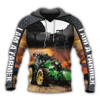 tessffel newest worker farmer tractor instrument tracksuit funny newfashion pullover 3dprint ziphoodiessweatshirtsjacket n 1