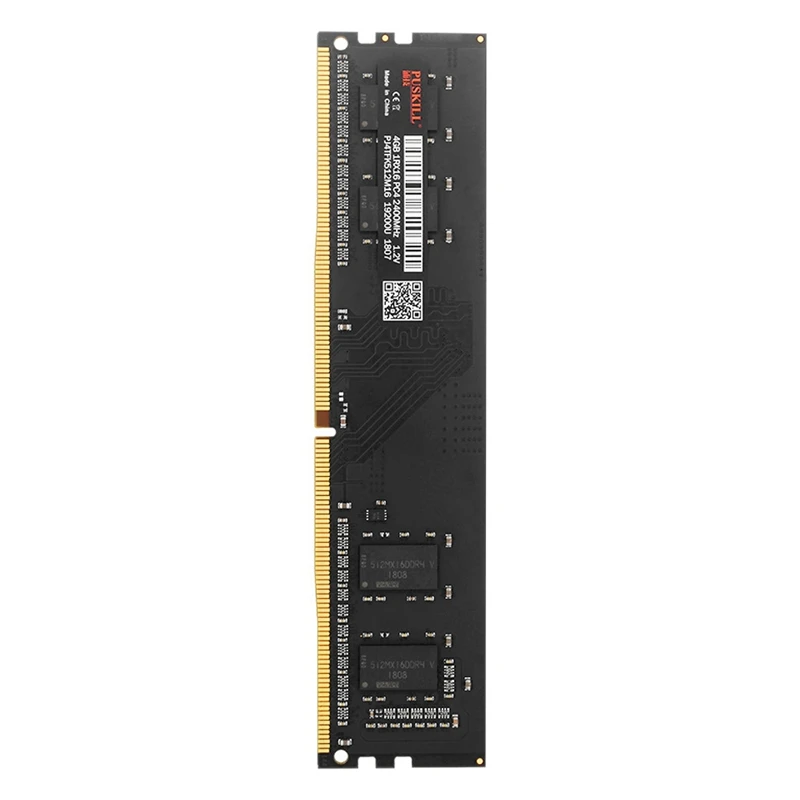 

PUSKILL 4G DDR4 RAM 2400MHz 1.2V 288-Pin Computer Game Memory Module, Suitable for Desktop Computer Memory Module