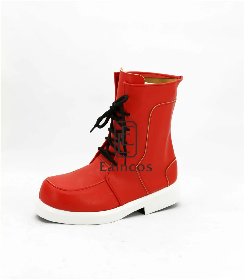 

Anime My Hero Academia Midoriya Izuku Cosplay Red Shoes Custom Made