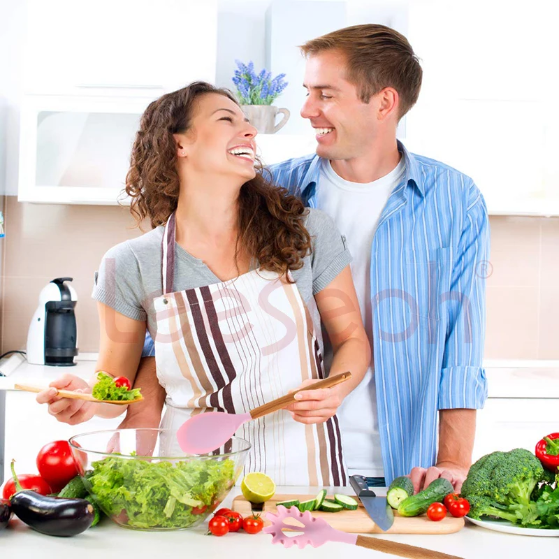 Силиконовая кухонная утварь набор кухонной утвари для антипригарной посуды