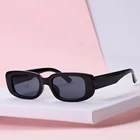 Солнцезащитные очки женские квадратные, квадратные, с прозрачными зеркальными линзами