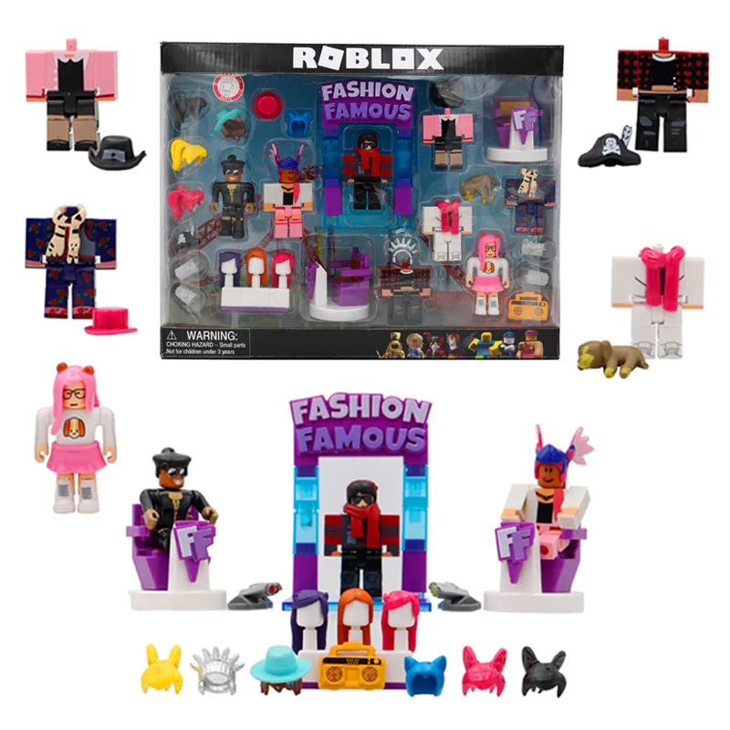 

Roblox Celebrity Collection Fashion Famous Playset [Includes Exclusive Virtual Item] Action Figures Model Decoration Kids Gifts
