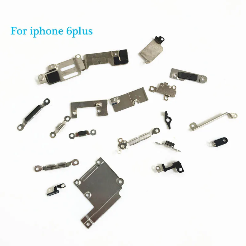 Металлические детали для iPhone 5 5c 5s 6 6s 7 8 plus SE монтажный комплект телефона|Шлейфы