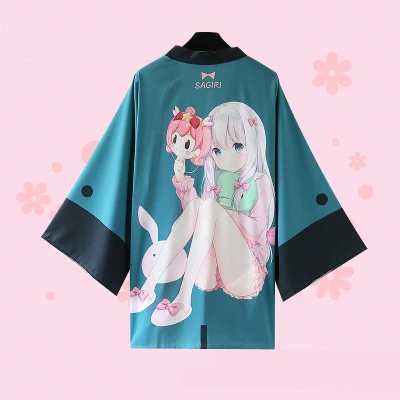 Высококачественное японское аниме Eromannga Sennsei Izumi Sagiri Haori мужской женский костюм