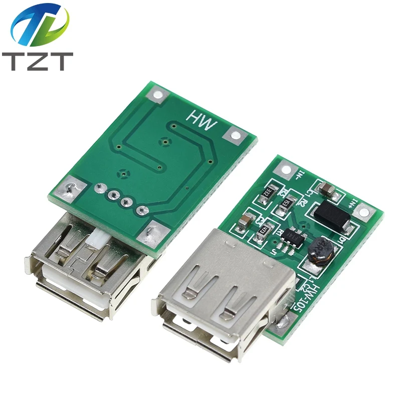 1 шт. Модуль повышения мощности от 3 В до 5 постоянного тока USB зарядное устройство 0