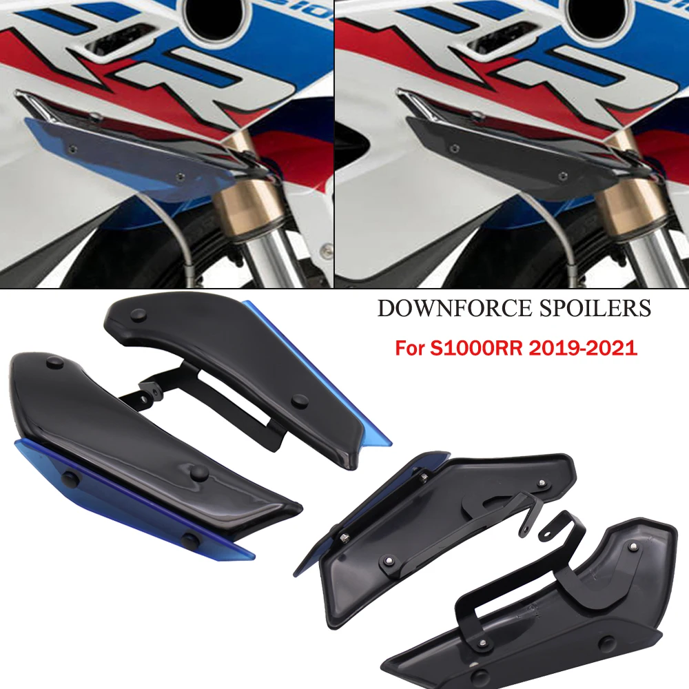 

2019-2021 Motorcycle Side Downforce Sport Spoilers Aerodynamic Fixed Winglet Fairing Wing Cover For BMW S1000RR S 1000 RR 1000RR