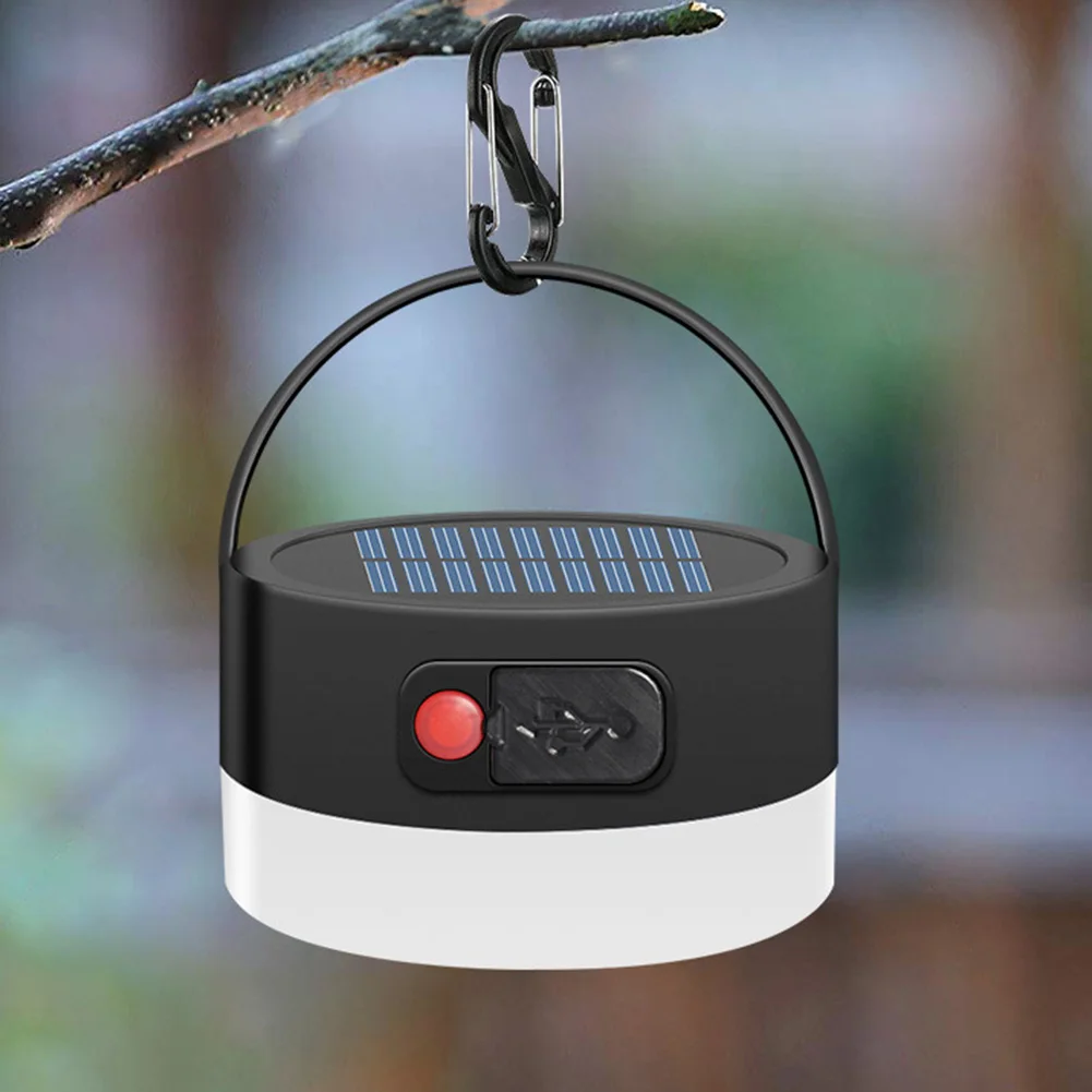 New 8 LEDs Solar Camping Light USB Charging Portable Outdoor Waterproof Round Tent Lamp XD88 | Спорт и развлечения