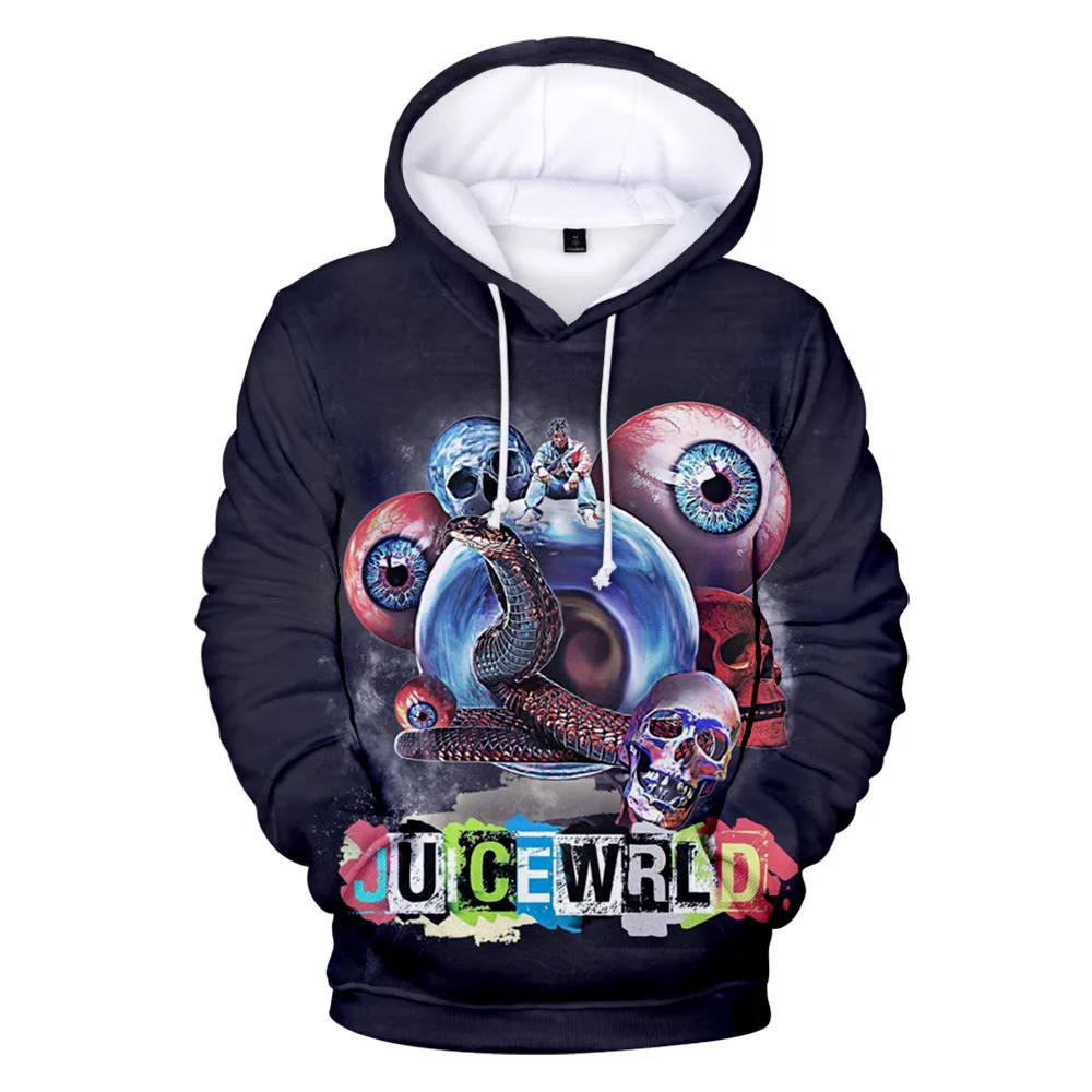 

Hip Hop Singer Juice Wrld 999 3D Print Hoodie Men Women Off White Clothes Harajuku Sweatshirt Tracksuit Oversized Streetwear