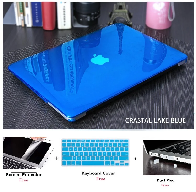 Прозрачный Твердый защитный чехол для Macbook Air Retina Pro сенсорный 11 12 13 15 16 дюймов A2141
