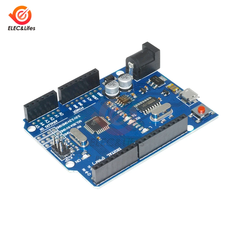 Мини USB плата R3 макетная ATmega328P ATMEGA328P-AU CH340 CH340G для Arduino с прямым контактным