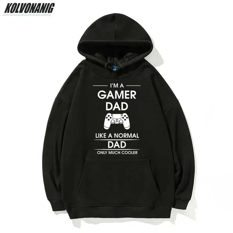 

I'M A GAMER DAD Printed Men's Oversize Hoodies&Sweatshirt Fitness Cool Dad Streetwear Men's Tracksuit Father's Day Gift Hoody