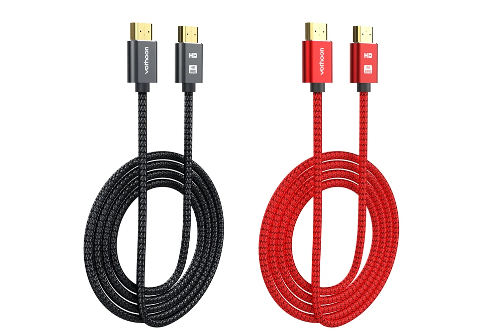 Vothoon 4K HDMI Cable HDMI to HDMI 2.0 HDR 4K 60Hz Cable for TV LCD Laptop Projector Computer PS4 TV 1m 2m 3m HDMI Cable