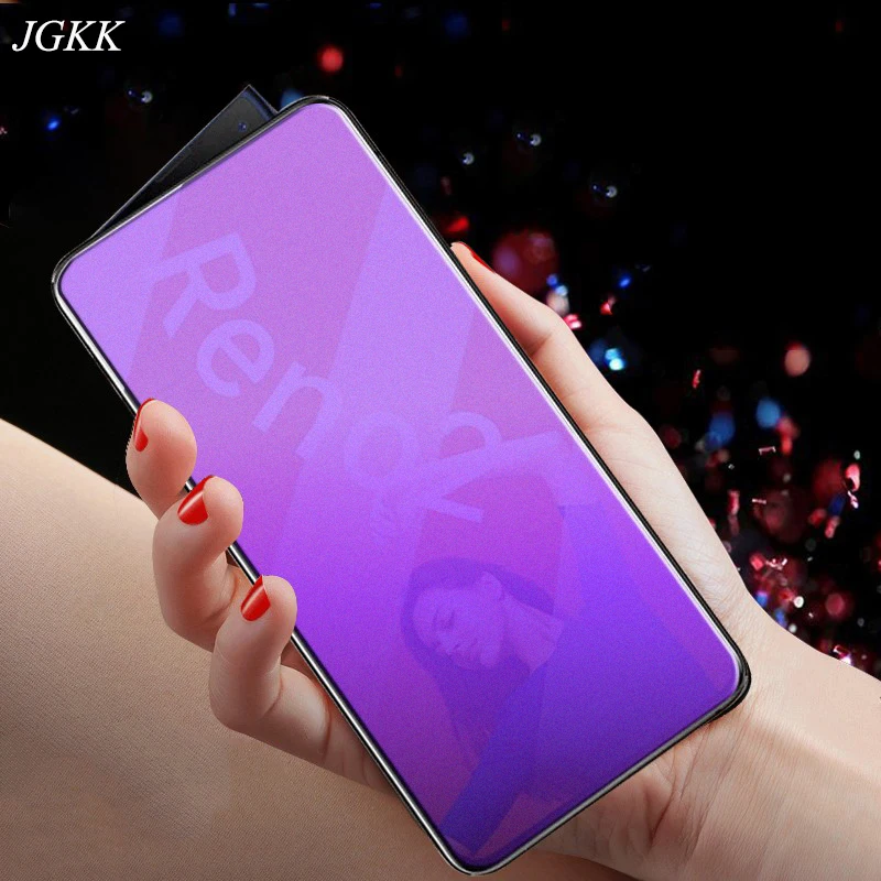 Закаленное стекло для OPPO Reno 2 2Z 2F ACE с защитой от синего матового стекла защитный