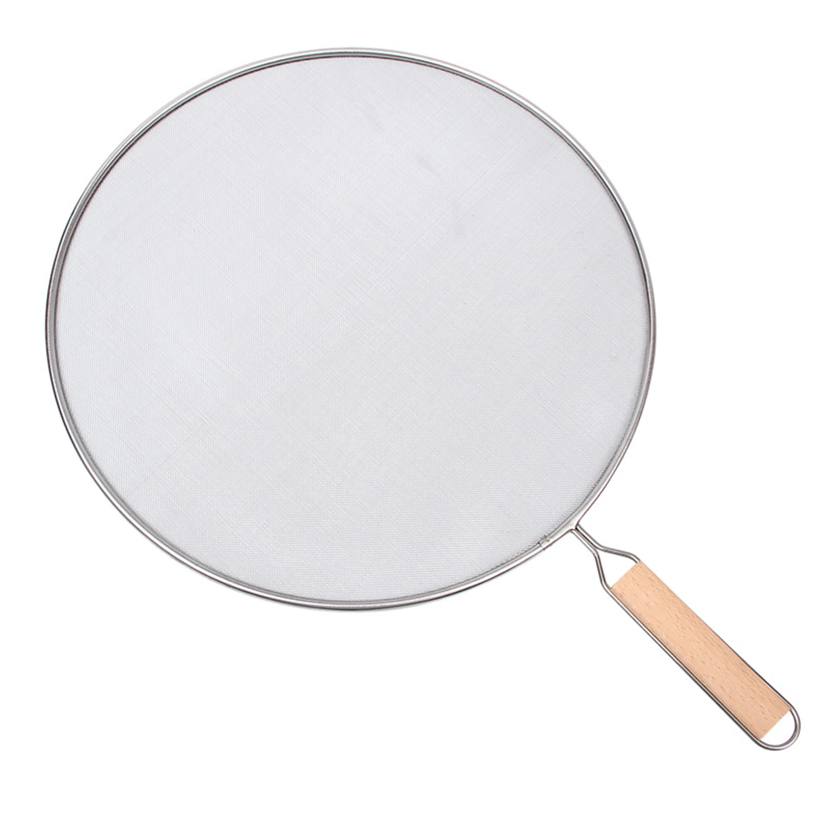 

13inch Grease Splatter Guard Protective For Frying Pan Multifunction Cooking Tool Draining Easy Clean Stainless Steel Screen