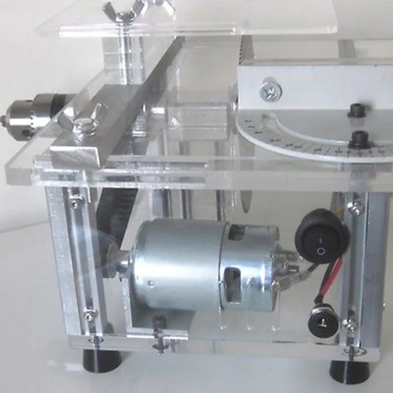 Многофункциональная акриловая портативная Настольная пила для резки мини