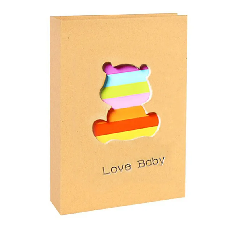 Фотоальбом для детей 6 дюймов 100 листов|Фотоальбомы| |