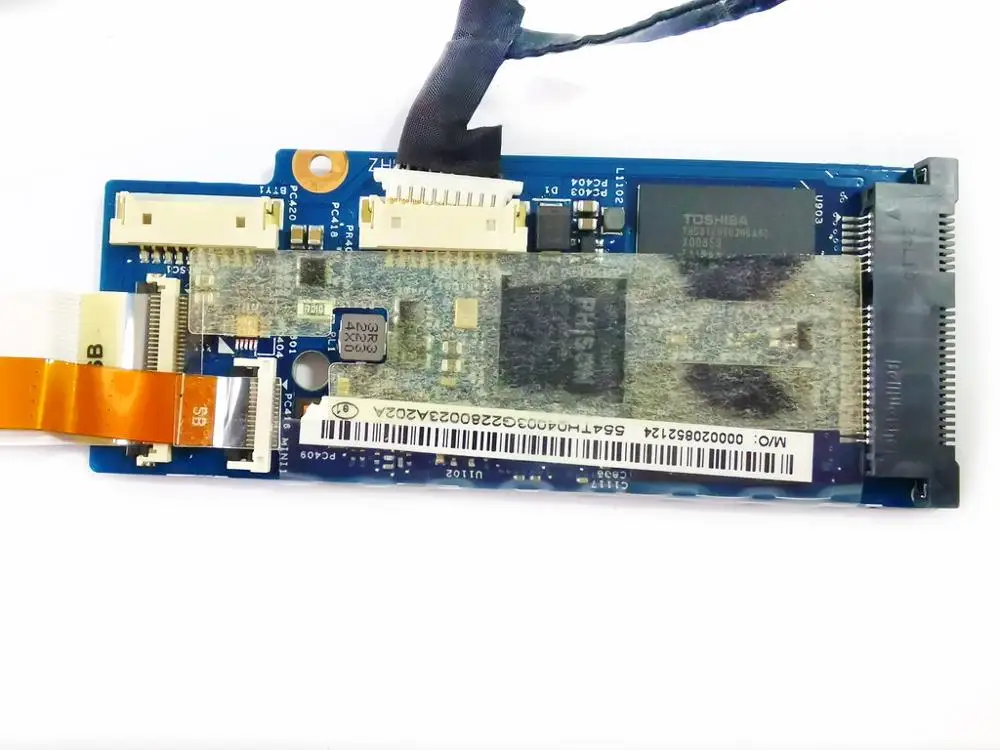 Оригинальный Для Acer S3-391 ноутбук WLAN твердотельный накопитель разъем SSD доска 11808-2