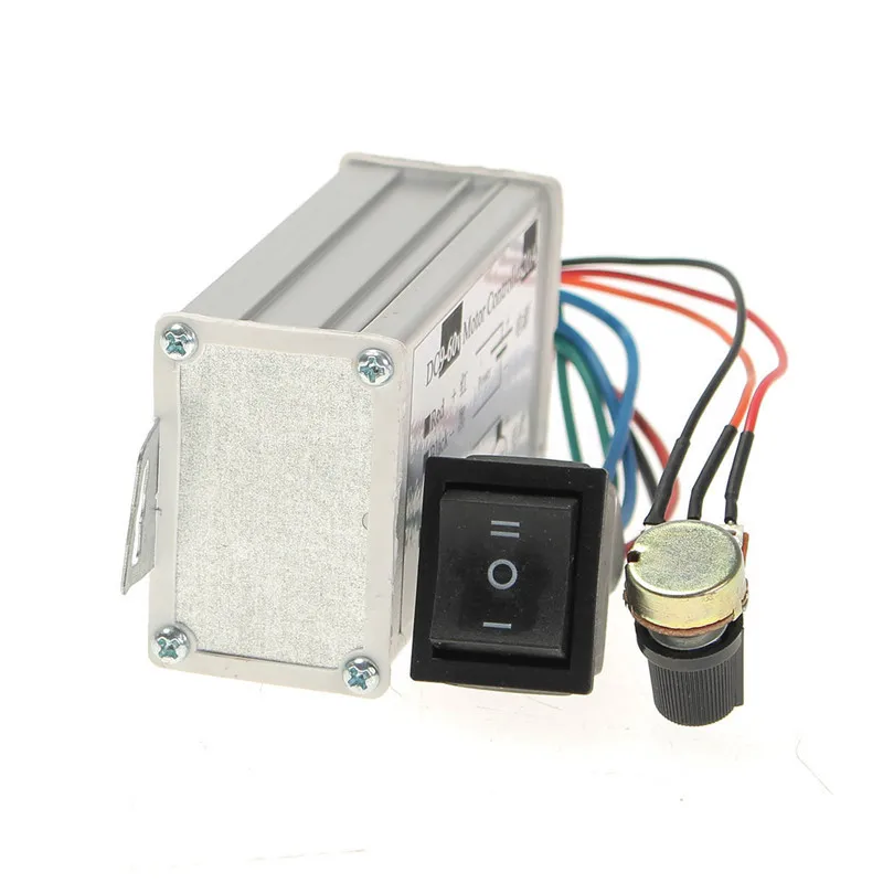 DC 9V 12V 24V 48V 60V 20A Reversible Motor Speed Controller Regulator Driver PWM | Обустройство дома