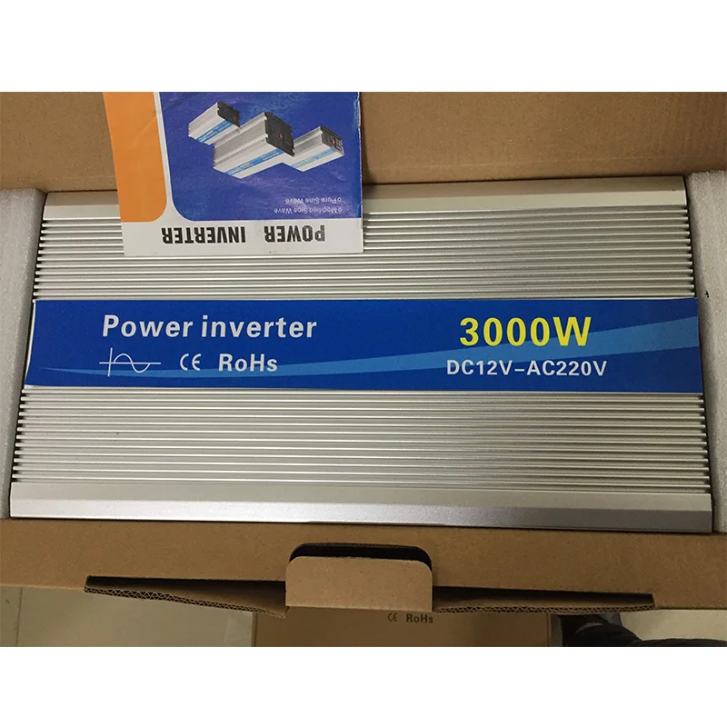 Бесплатная доставка 3000 Вт/пик 6000 Вт постоянного тока в переменный ток чистая