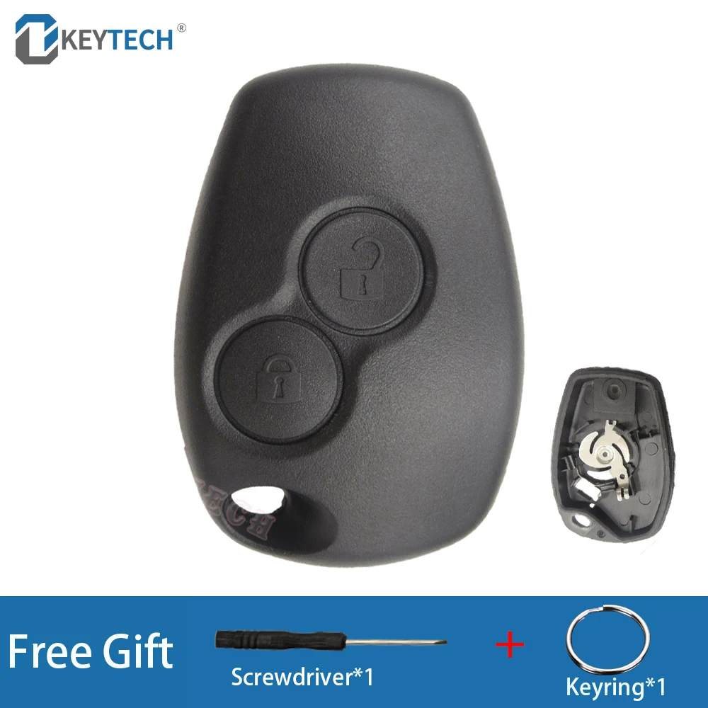 OkeyTech 2-кнопочный чехол для автомобильного ключа Renault Megane Modus Espace Laguna Duster Logan DACIA Sandero
