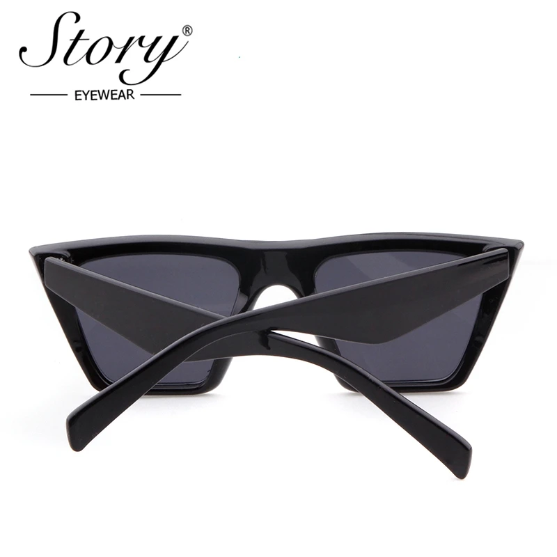 Женские маленькие квадратные солнцезащитные очки STORY роскошные брендовые