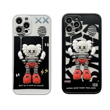 New Sesame Street Violent Bear Phone Case For iPhone 12 pro max 11 pro max 7 8 plus  xr x xs max Cool Smartphone Cover Shell