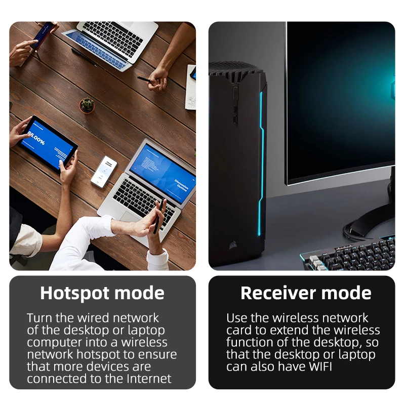 600mbps 5g2 4g wireless wifi adapter usb 2 0 drive free bluetooth 4 2 network card hotspot receiver for desktop laptop windows free global shipping